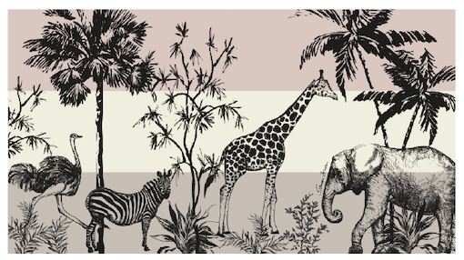 SAFARI CASHMERE SCARF - NATURE TONES