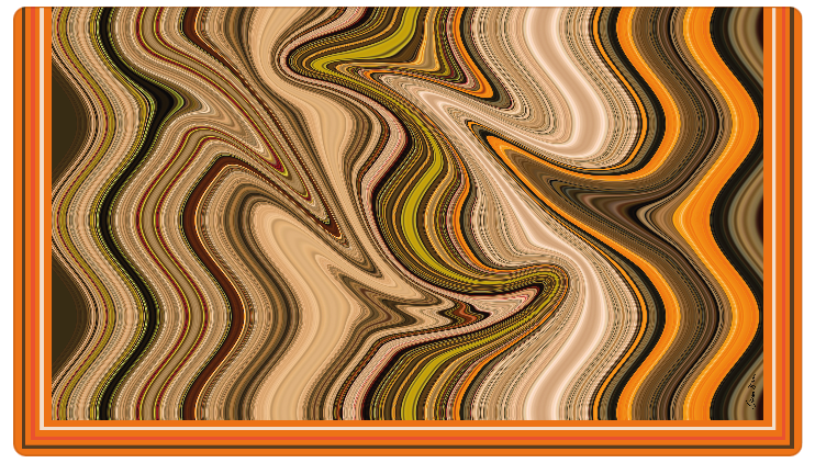 SWIRL BEACH TOP - ORANGE