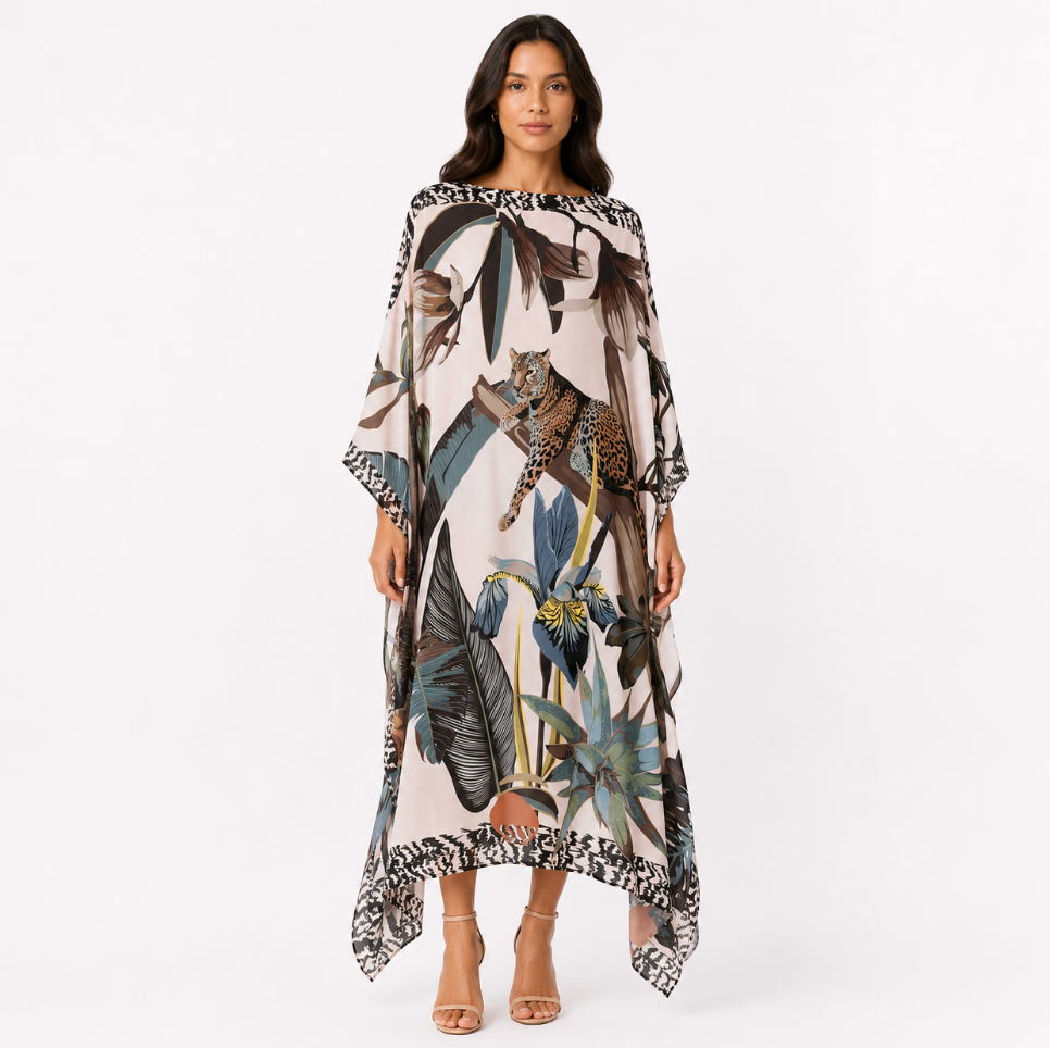 INSTINCT SILK TUNIC - OFF WHITE