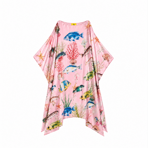 SHOAL SILK TUNIC – PINK