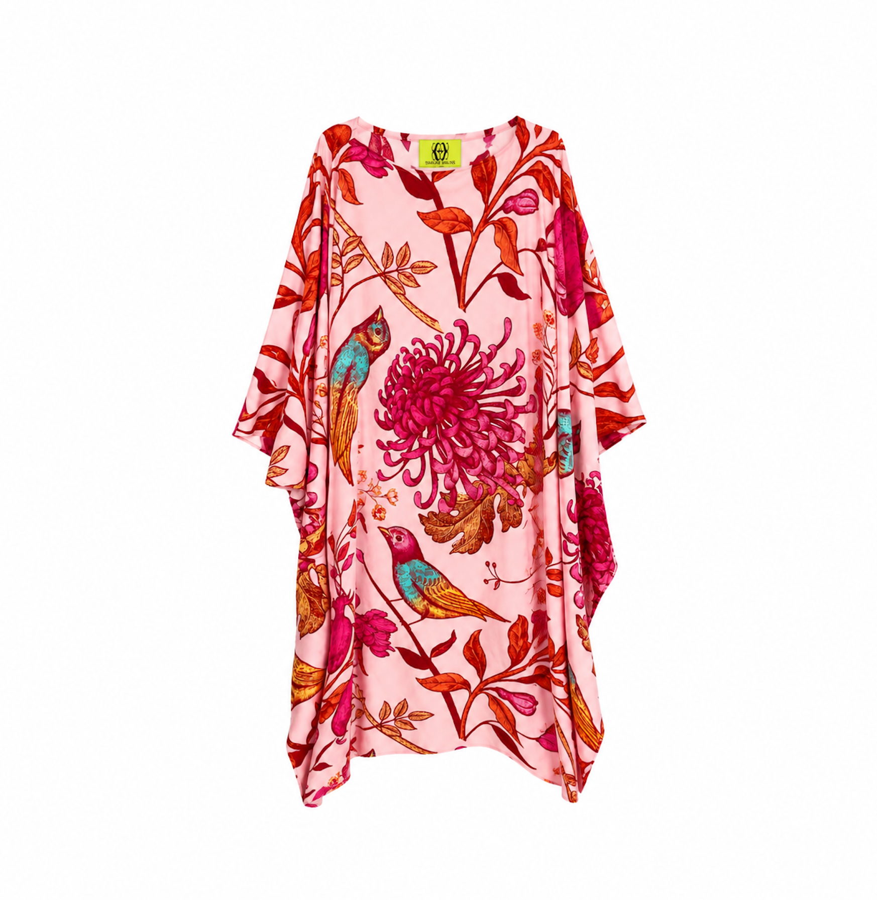 EDEN SILK TUNIC - ROSE