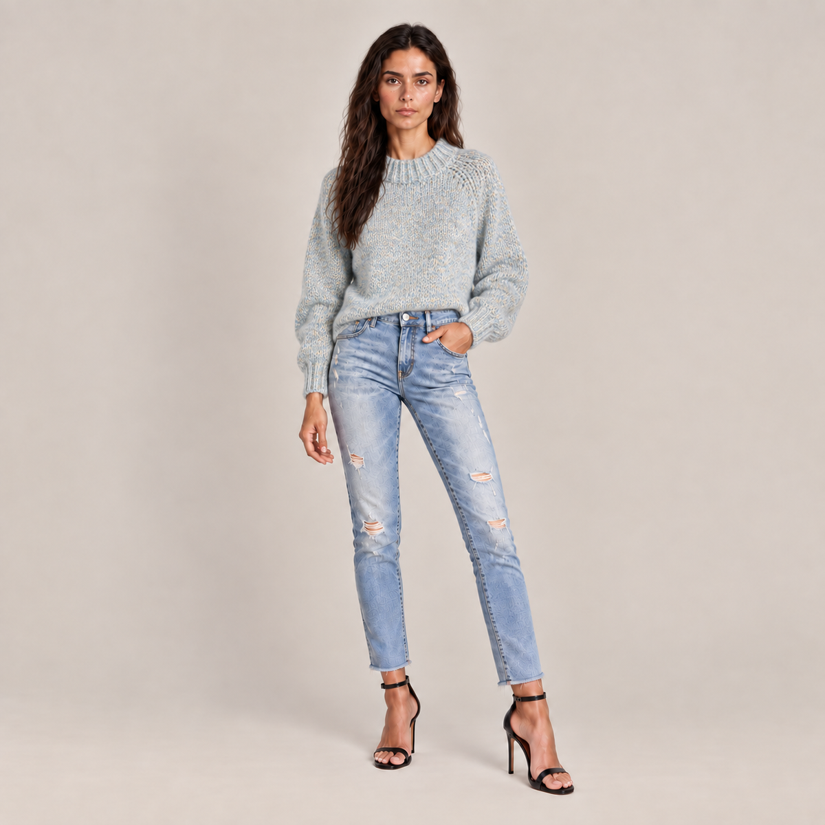 JUNA SWEATER - LICHEN