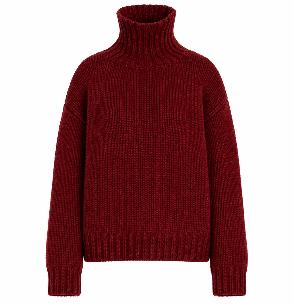 GABRIELLE SWEATER - COULIS