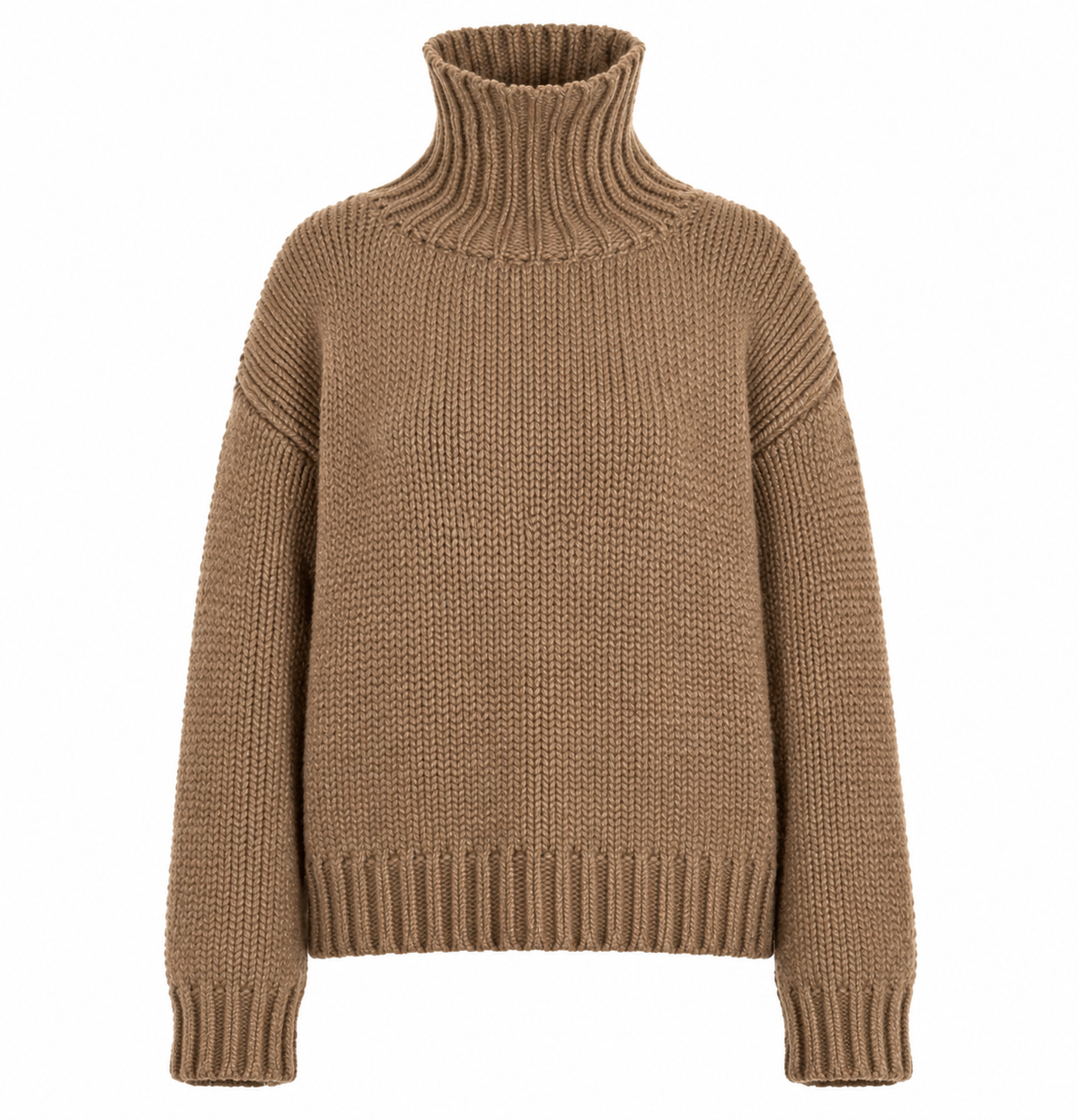 GABRIELLE SWEATER - SEMOLINA