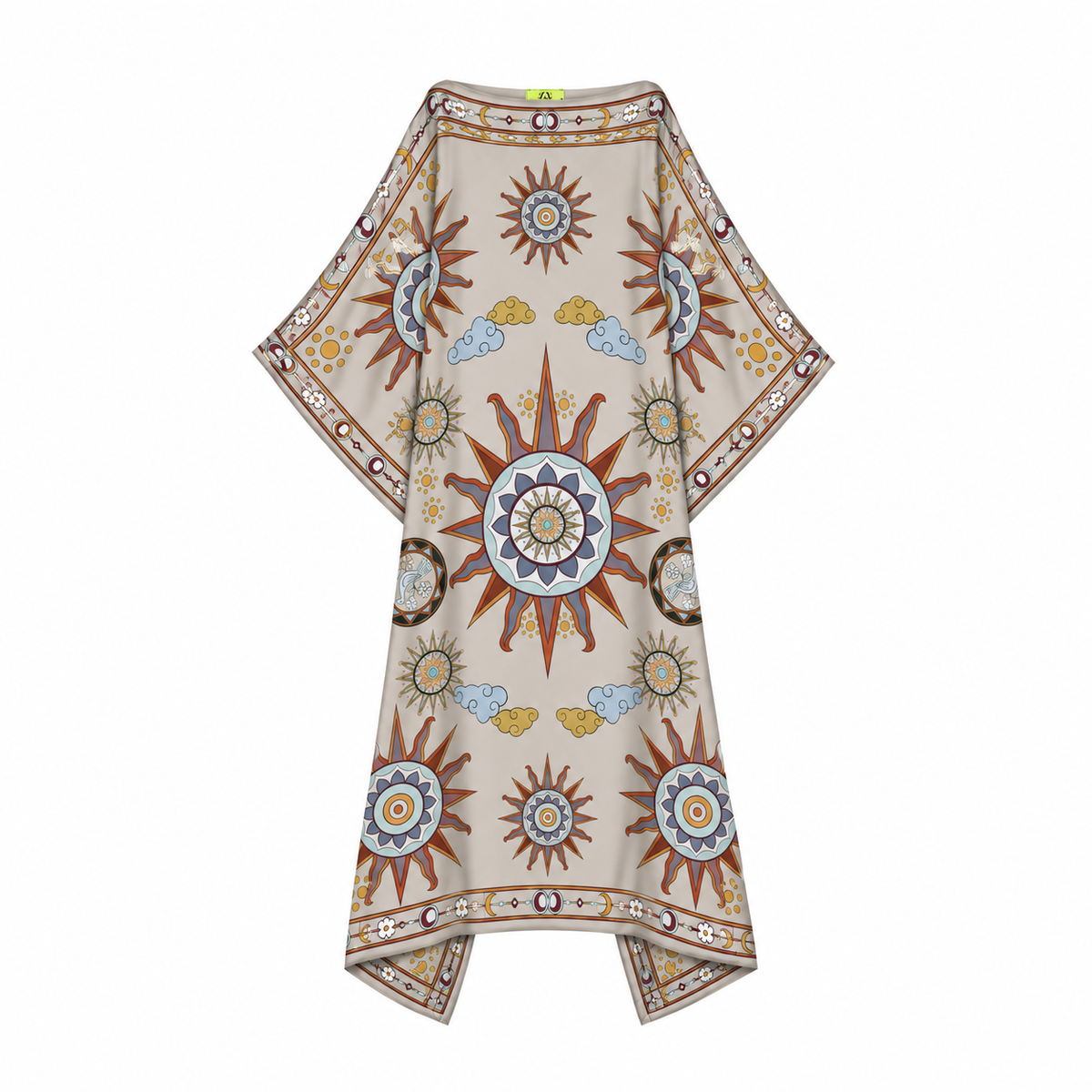 SOL SILK TUNIC - TAUPE