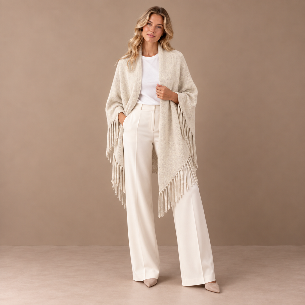 CELIN CAPE - WHEAT