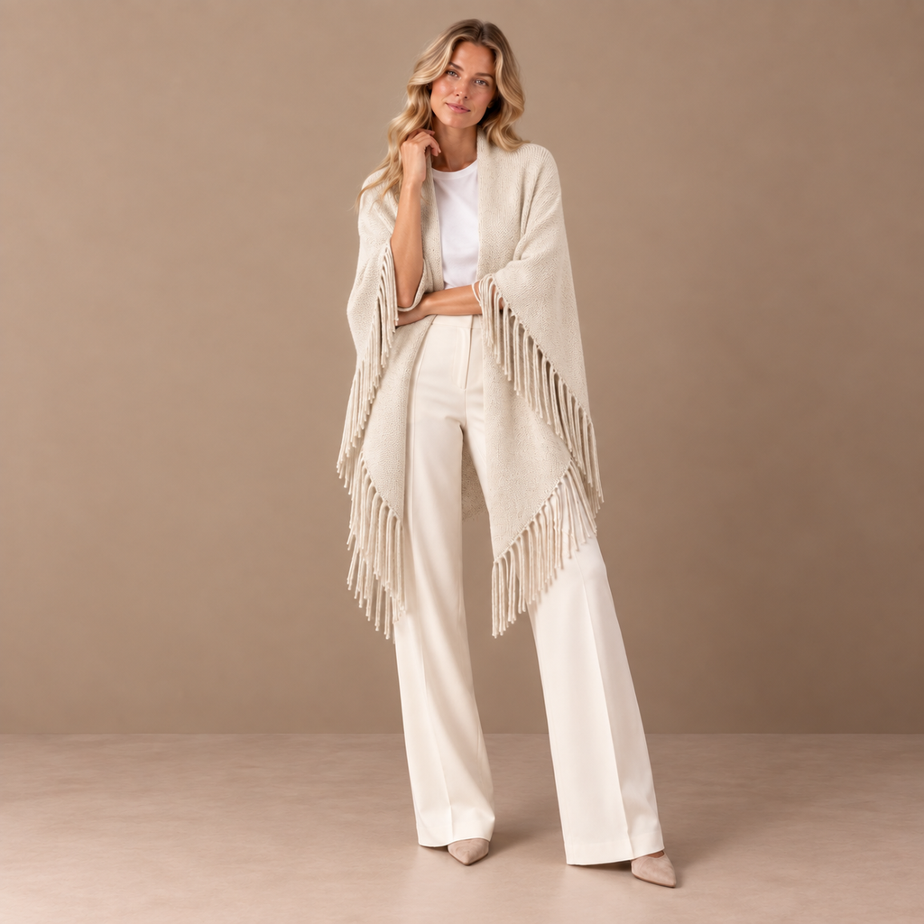 CELIN CAPE - WHEAT