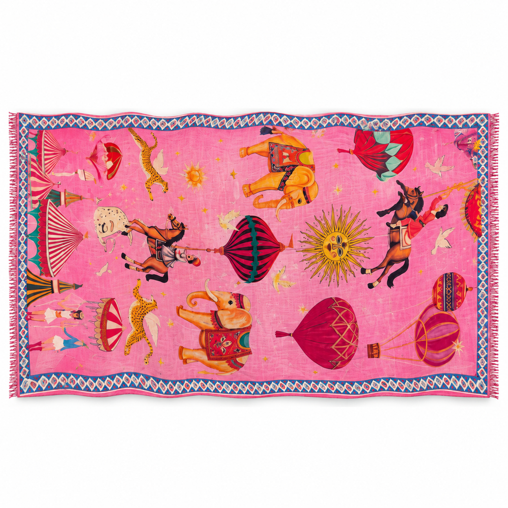 ETOILE CASHMERE SCARF - ROSE