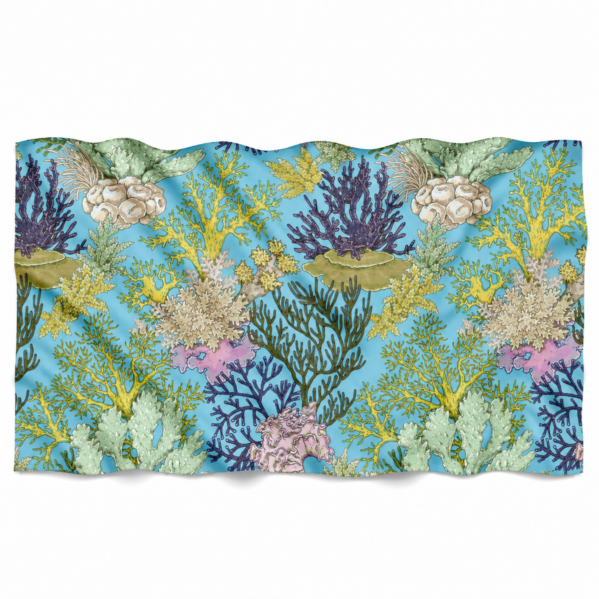 CORELIA CASHMERE SCARF - LIGHT BLUE