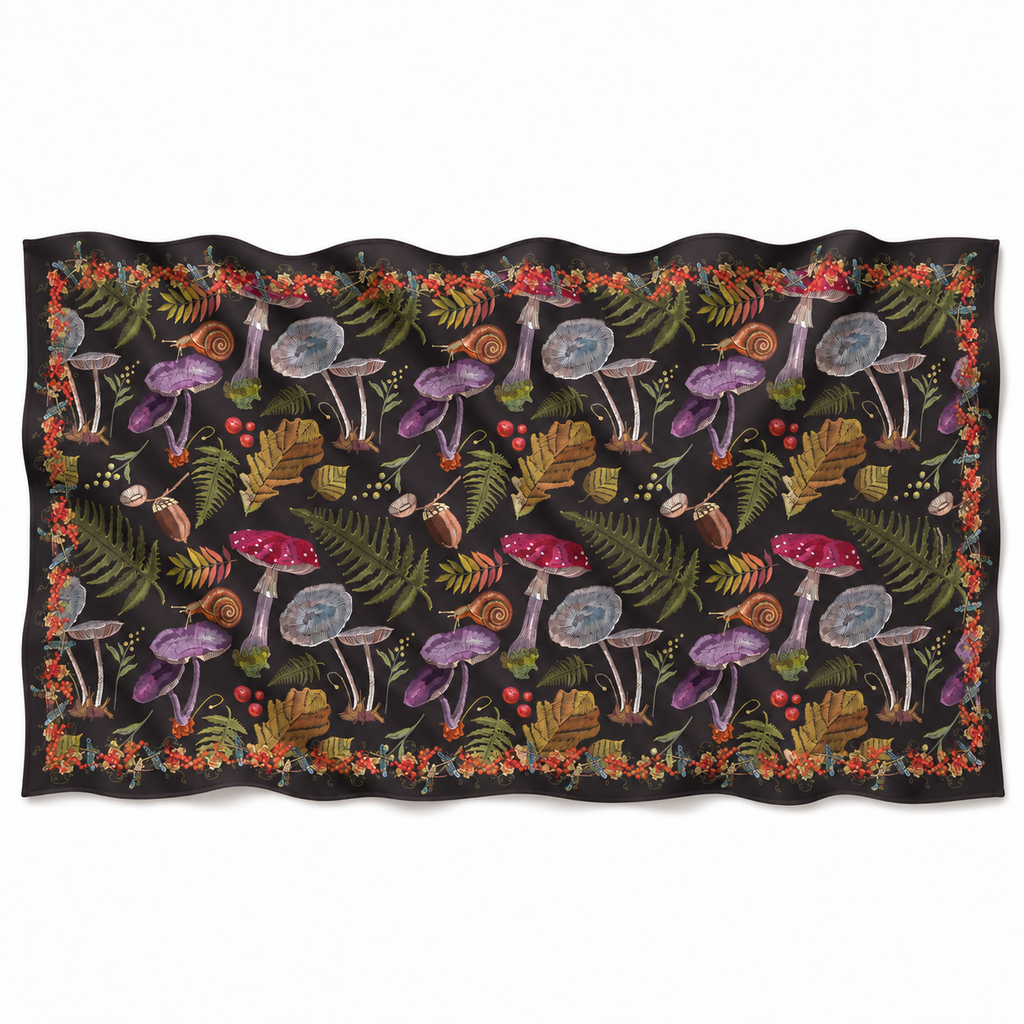 MYKO CASHMERE SCARF - COMPOST