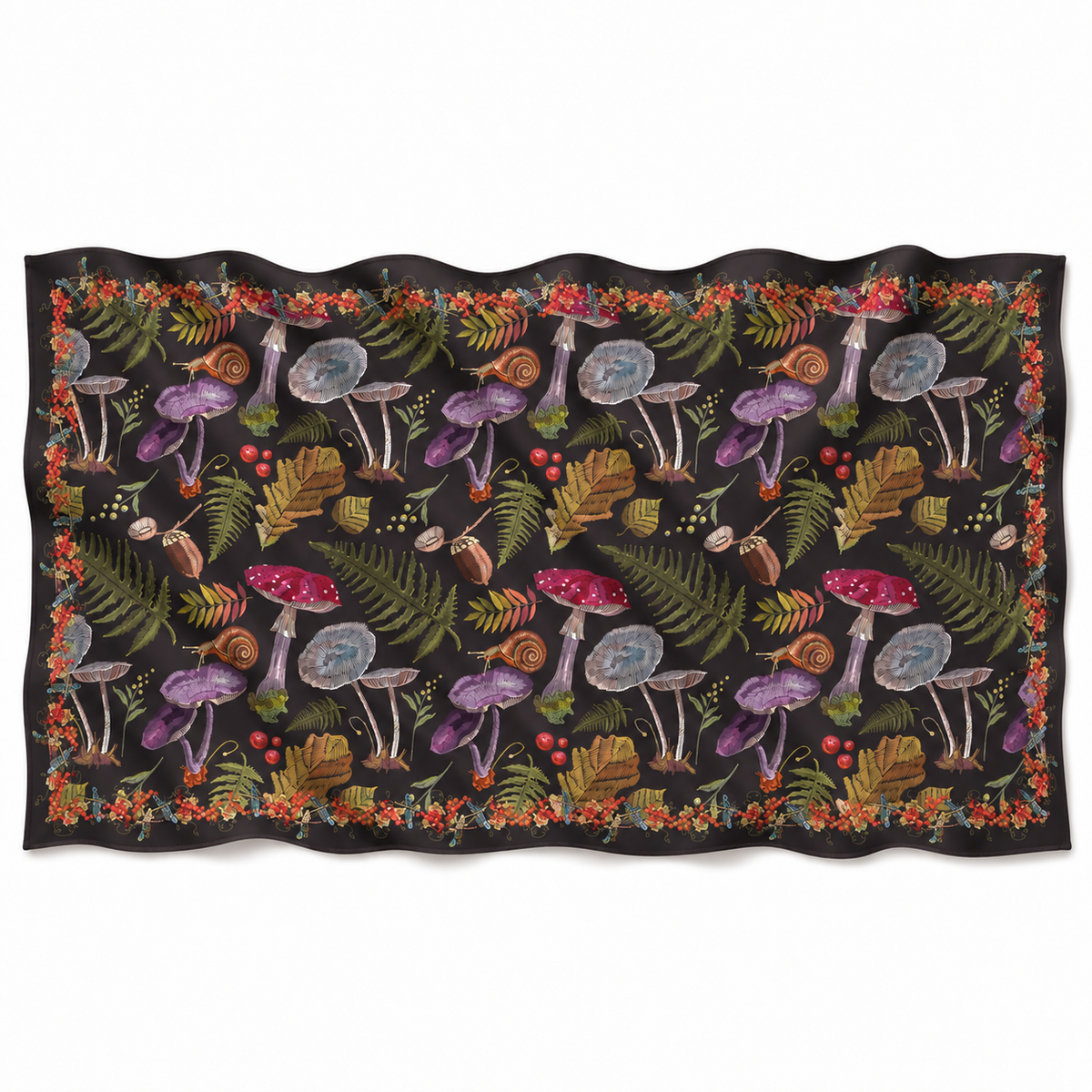 MYKO CASHMERE SCARF - COMPOST
