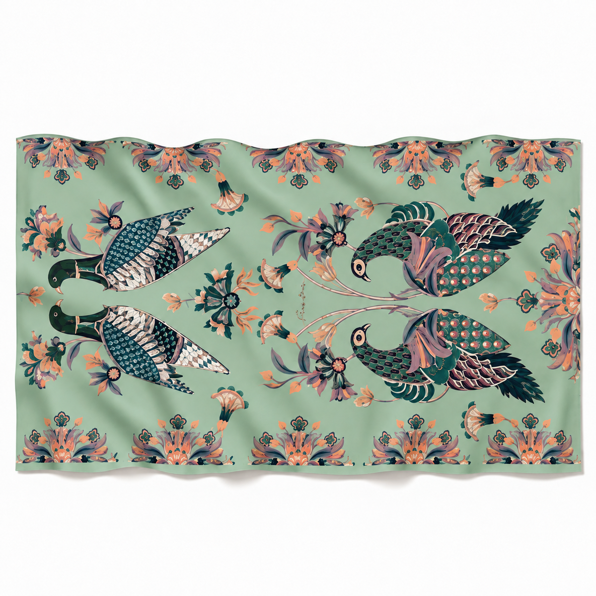 PASTELOVE CASHMERE SCARF - MINT