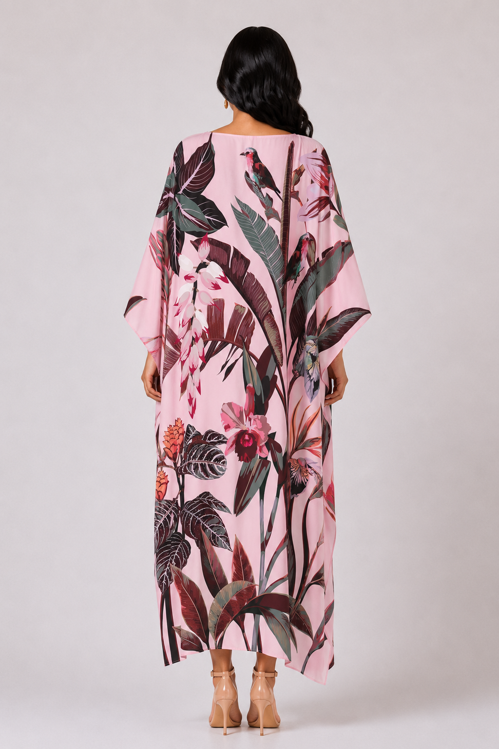 INSTINCT SILK TUNIC - LIGHT ROSE