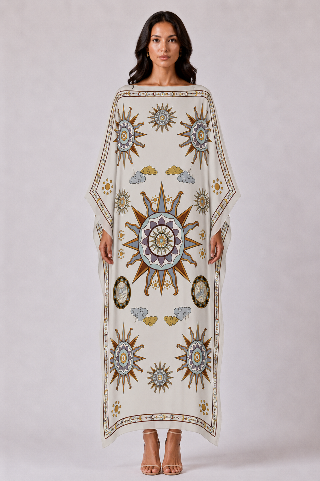 SOL SILK TUNIC - OFF WHITE