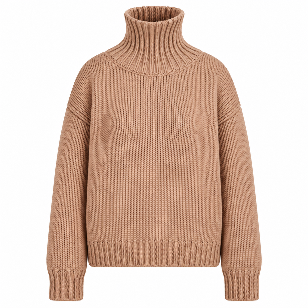 GABRIELLE SWEATER - ALMONDINE