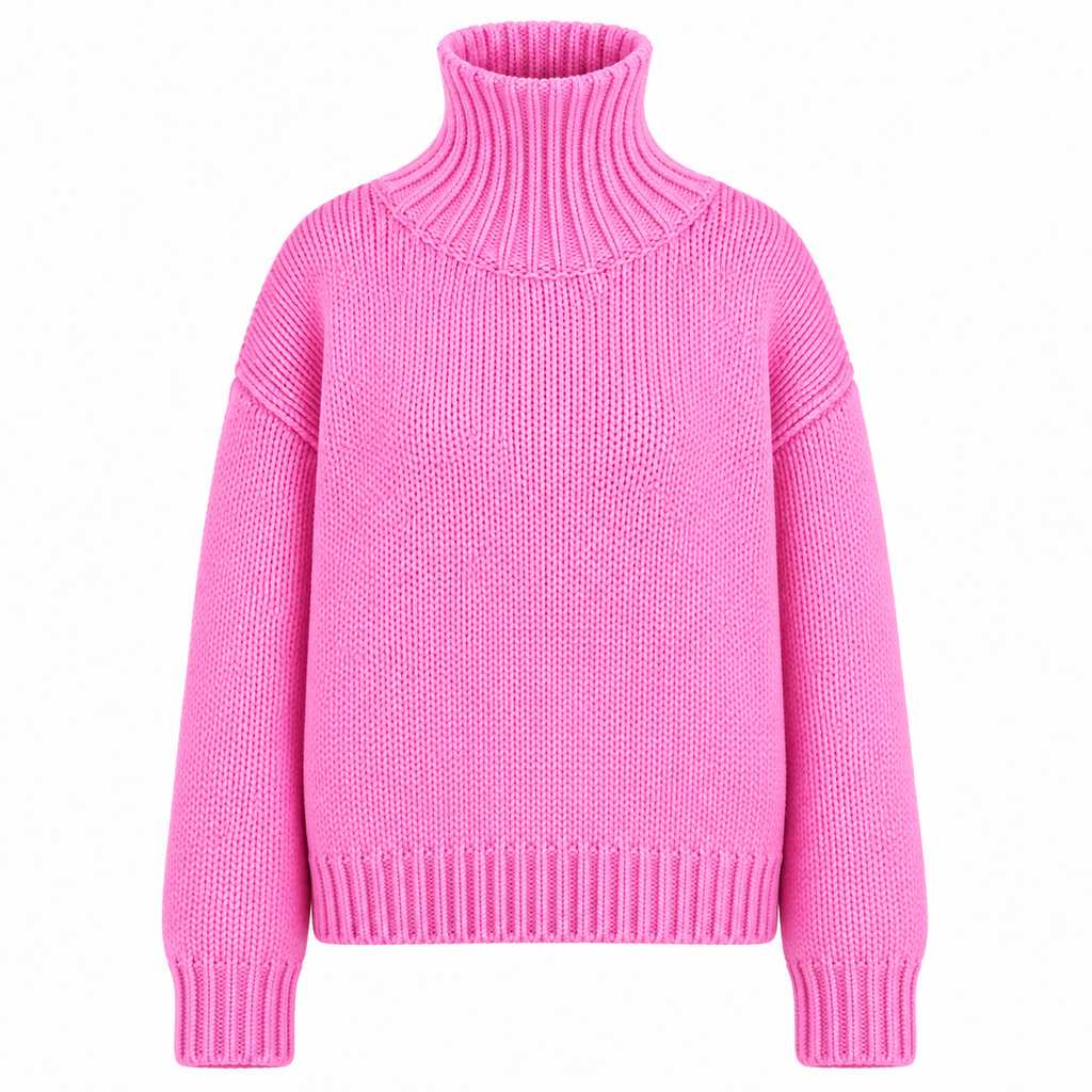 GABRIELLE SWEATER - CARNATION