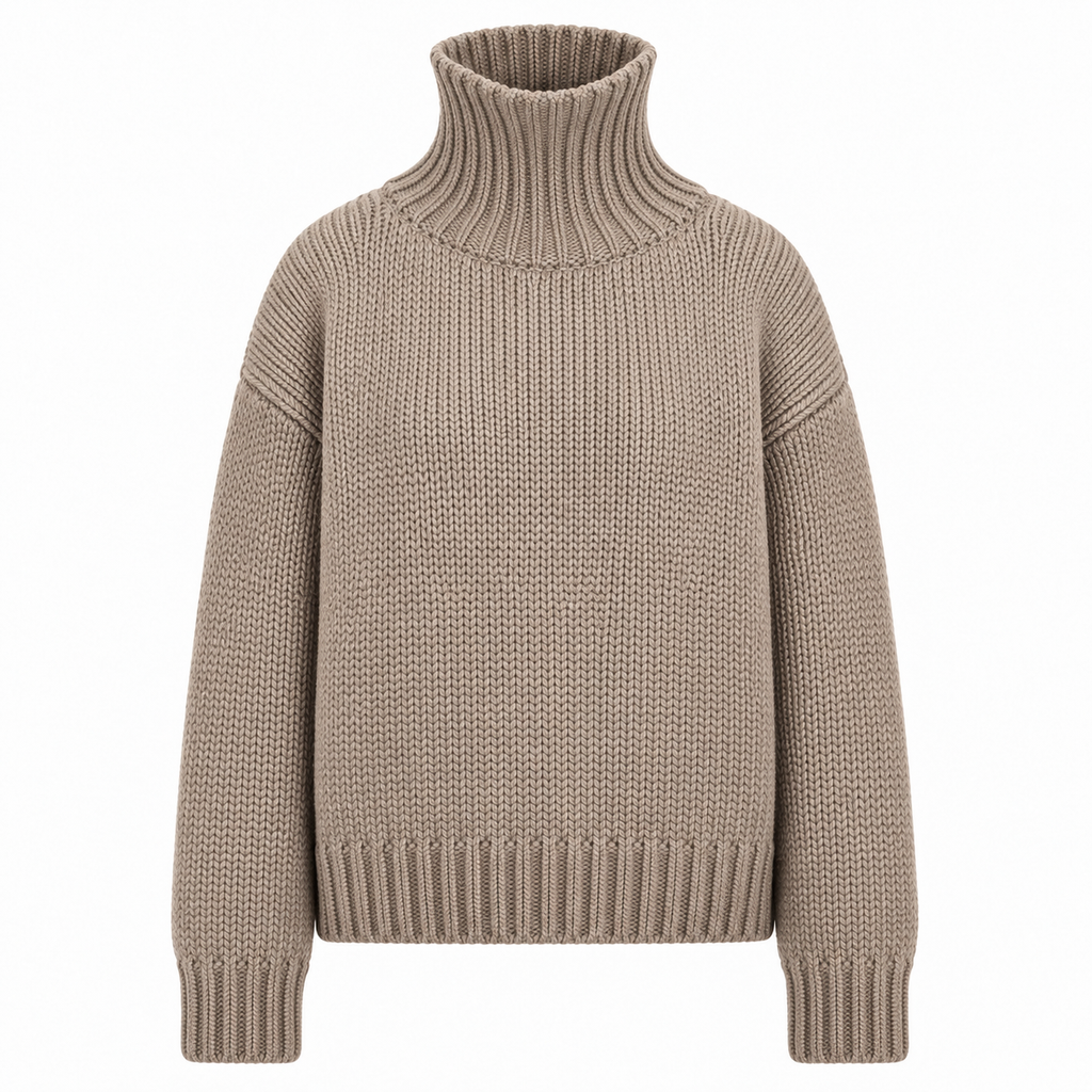 GABRIELLE SWEATER - ECO GRAVEL