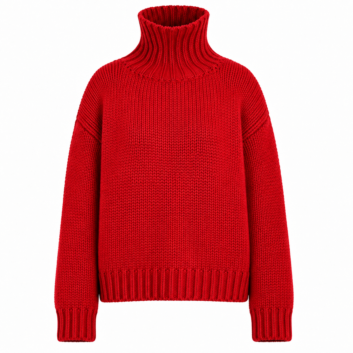 GABRIELLE SWEATER - ROUGE