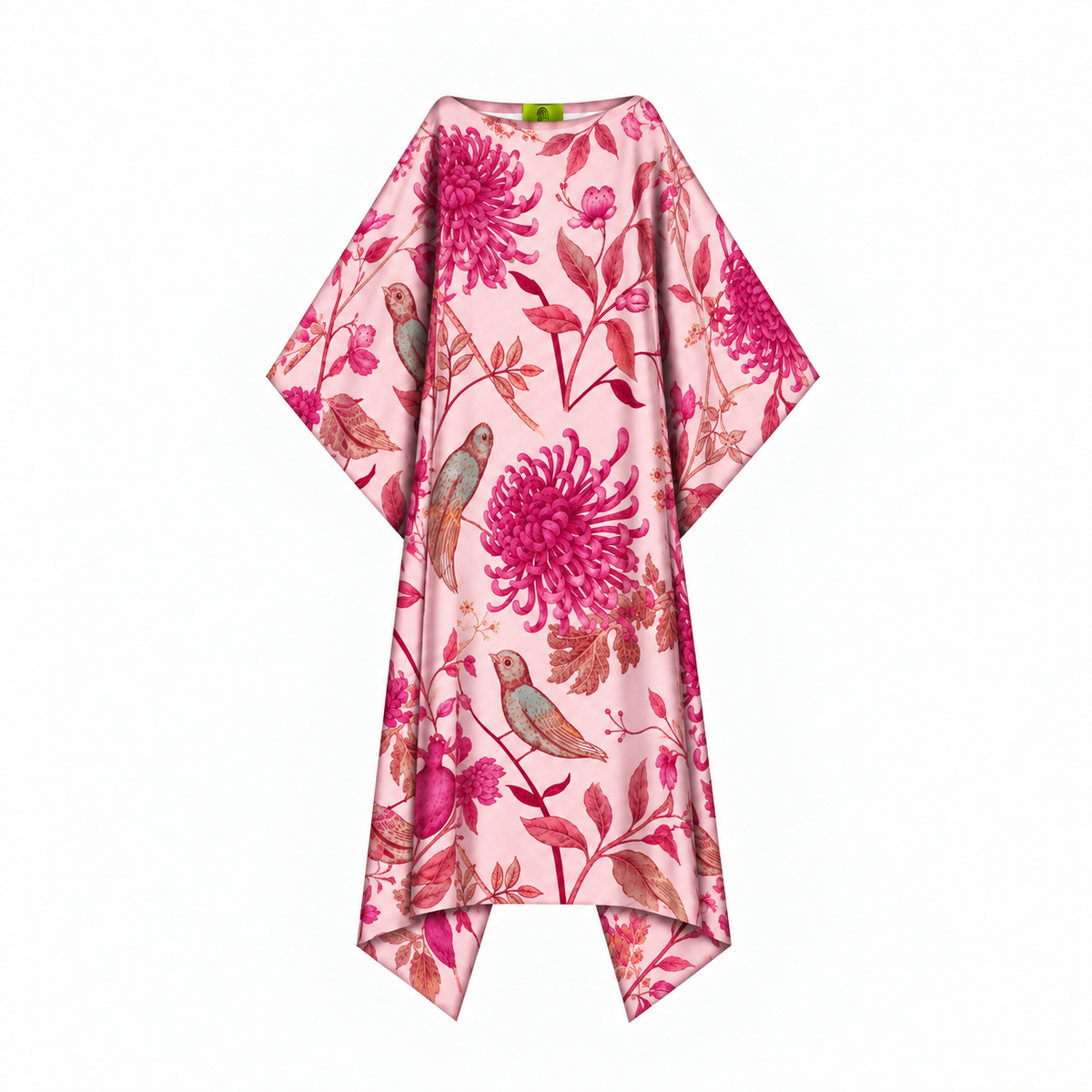 EDEN SILK TUNIC - ROSE