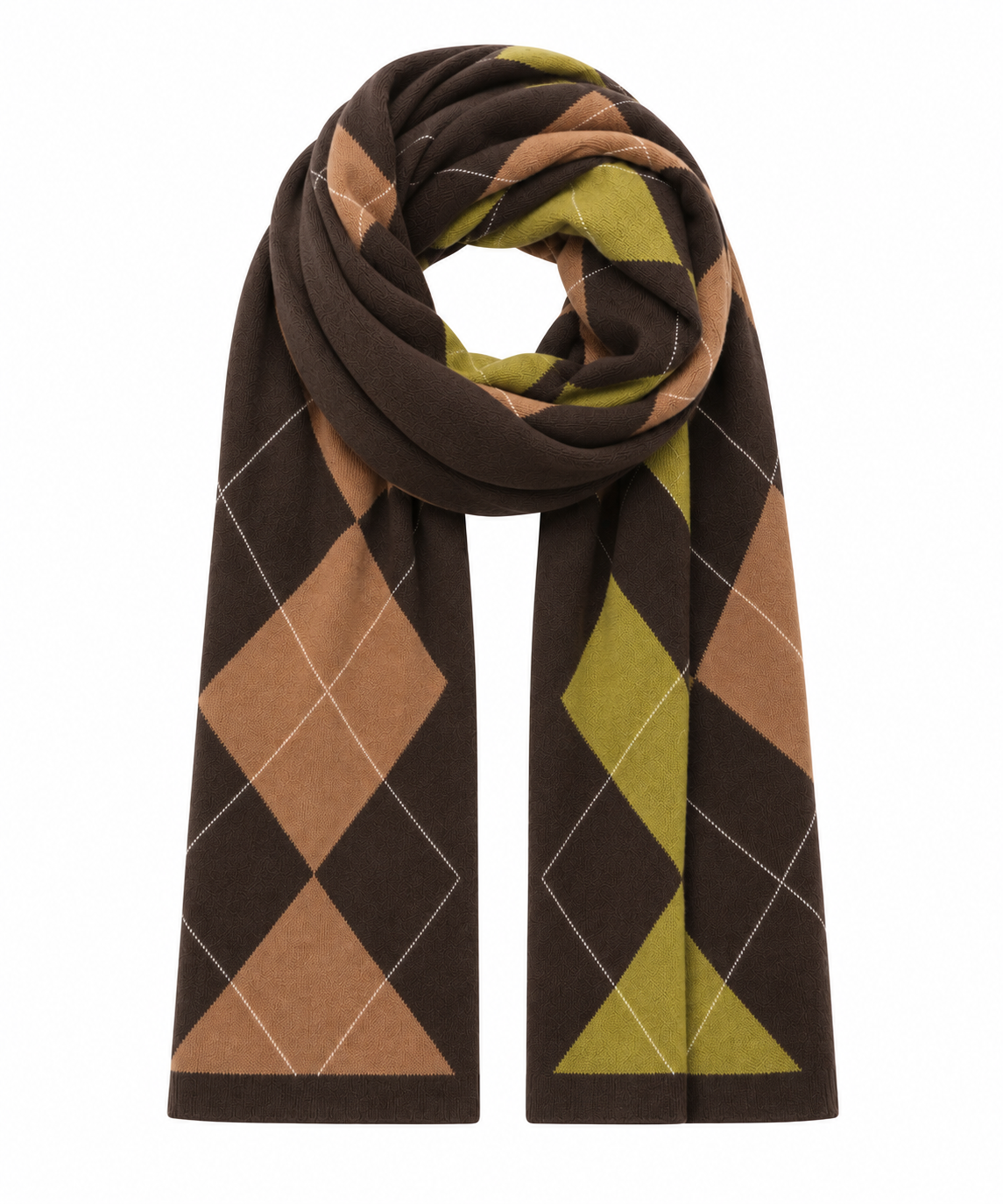 DIAMOND SCARF - COMPOST/ENCHANTED