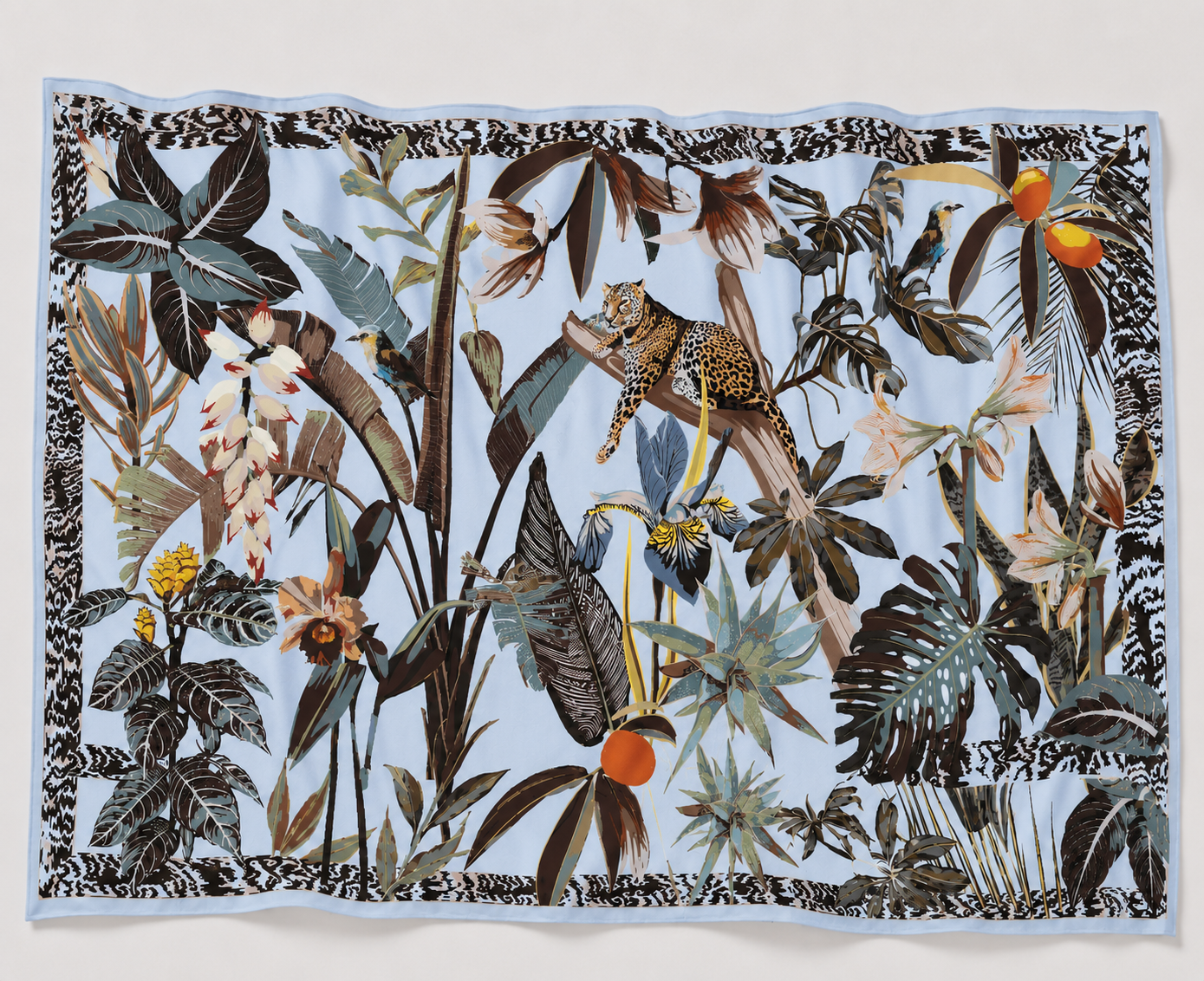 INSTINCT CASHMERE SCARF - LIGHT BLUE