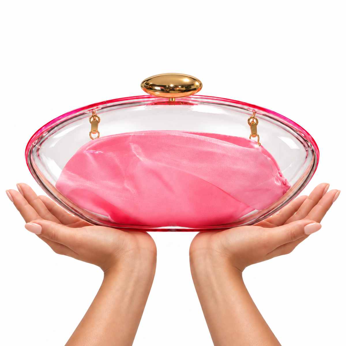 LUMINA CLUTCH - PINK