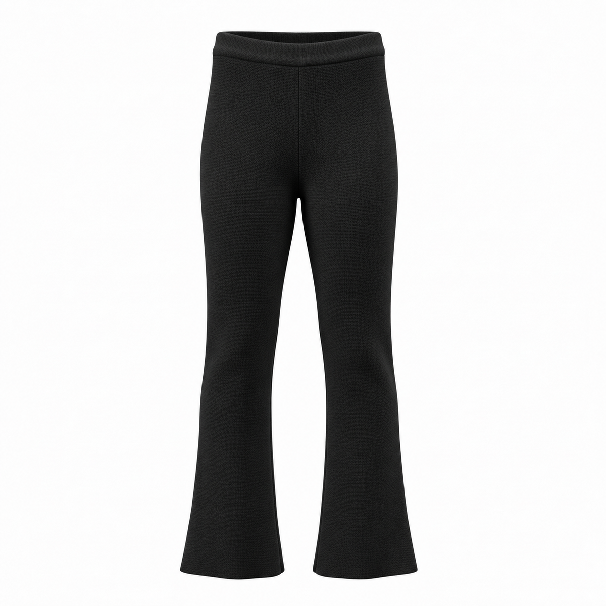 MAISON TROUSERS PLAIN - BLACK