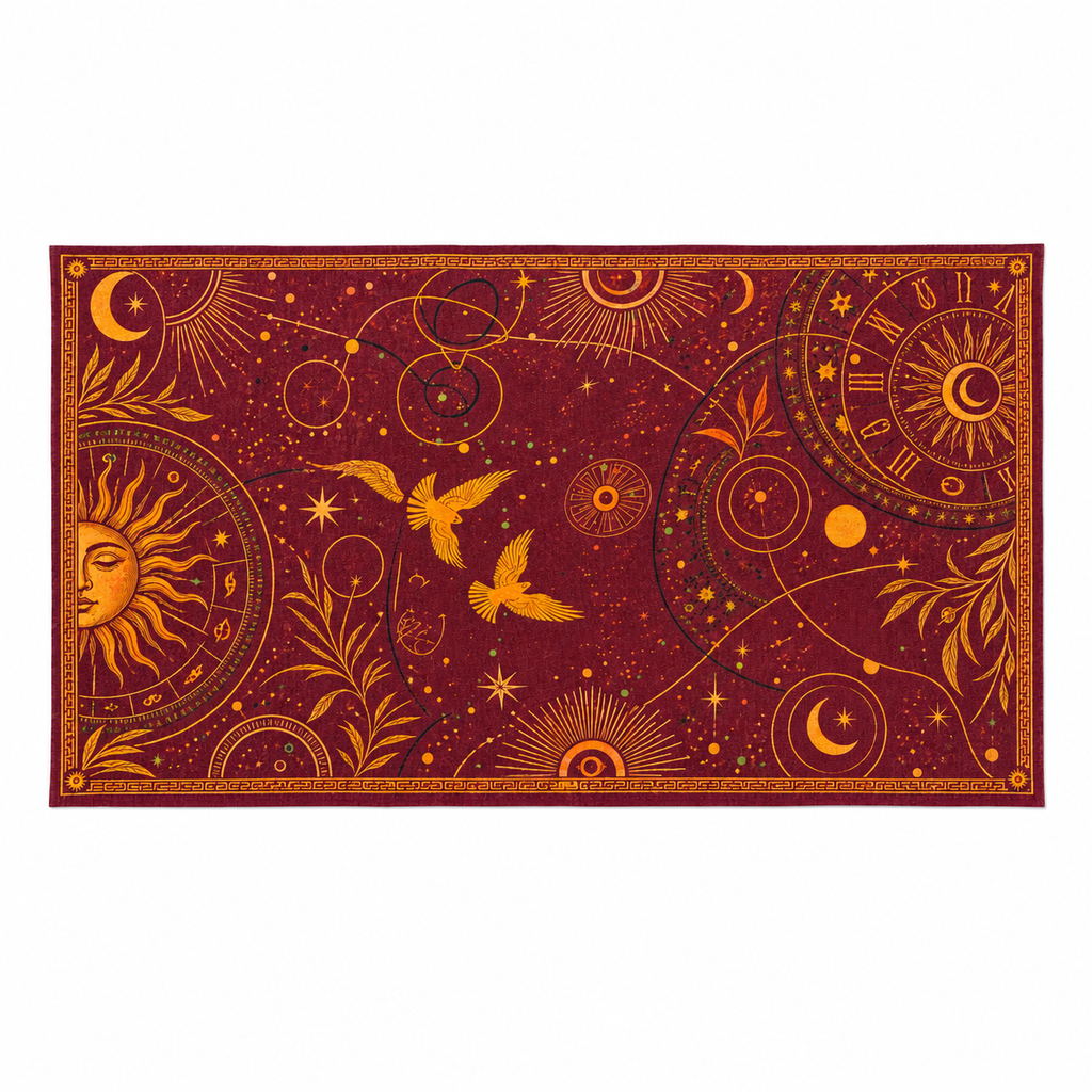 ORIONIS REGULAR RECTANGULAR SHAWL - coulis