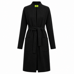 MAISON CARDIGAN PLAIN - BLACK