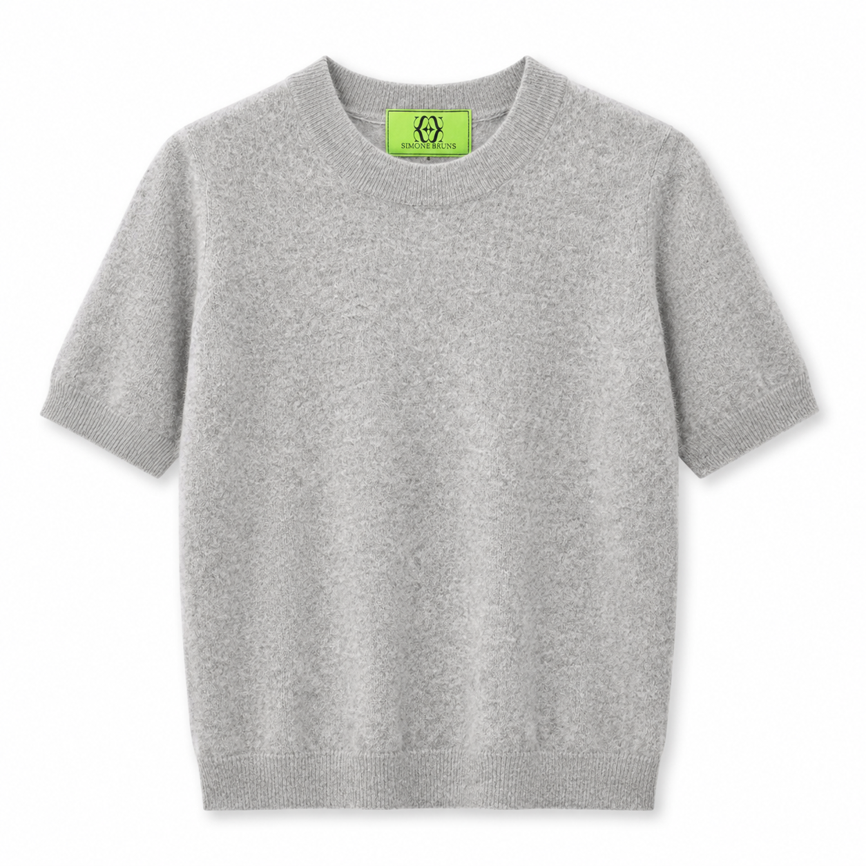 BRUSHED CASHMERE SHIRT - GREY