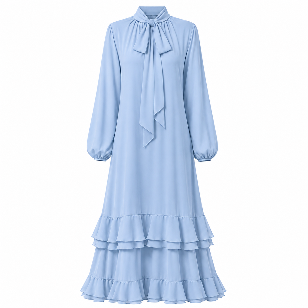MATILDA DRESS - LIGHT BLUE