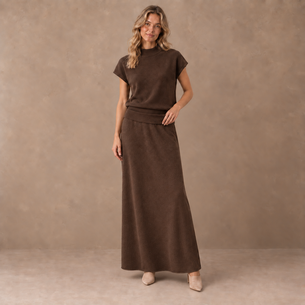 MARTHA SKIRT - COMPOST
