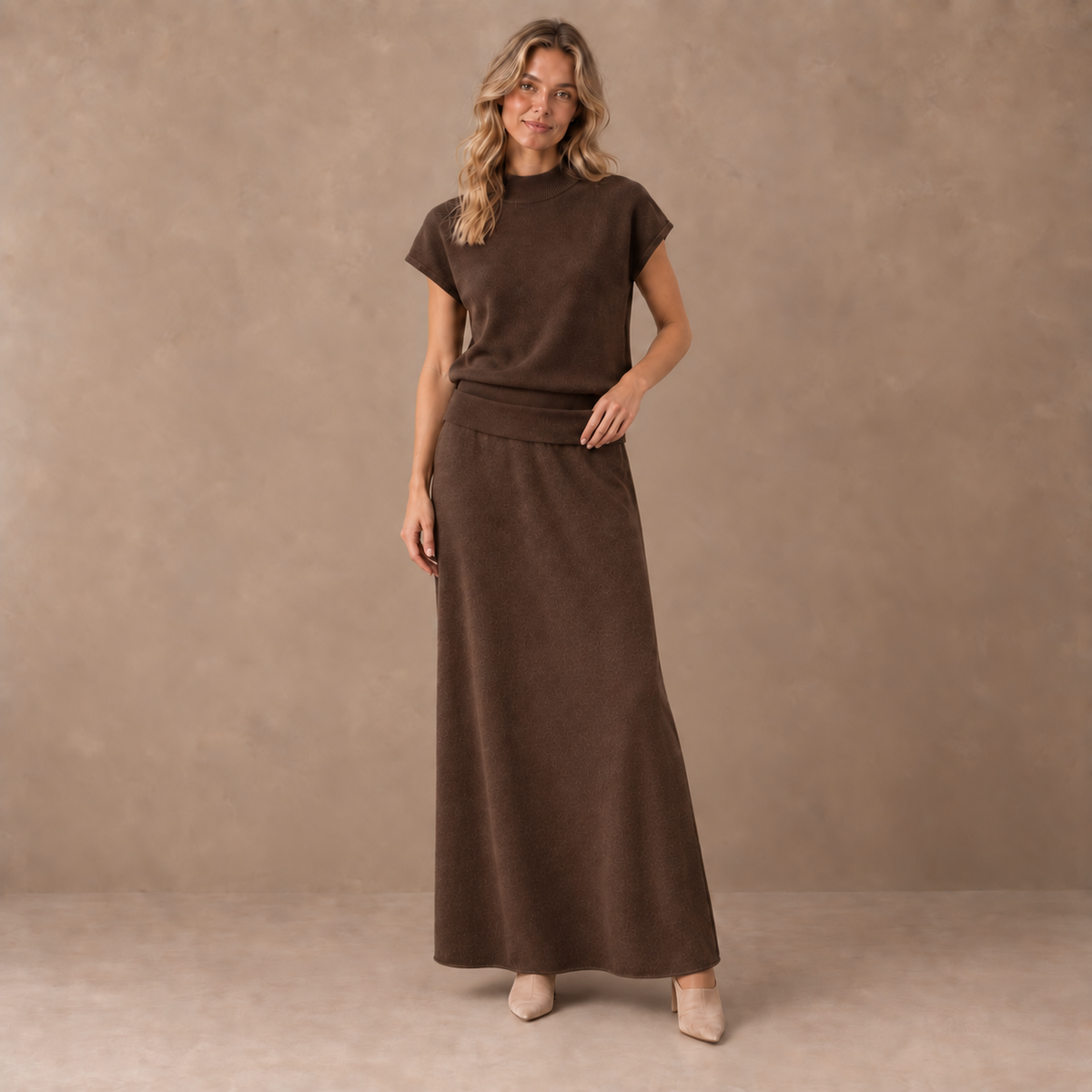 MARTHA SKIRT - COMPOST