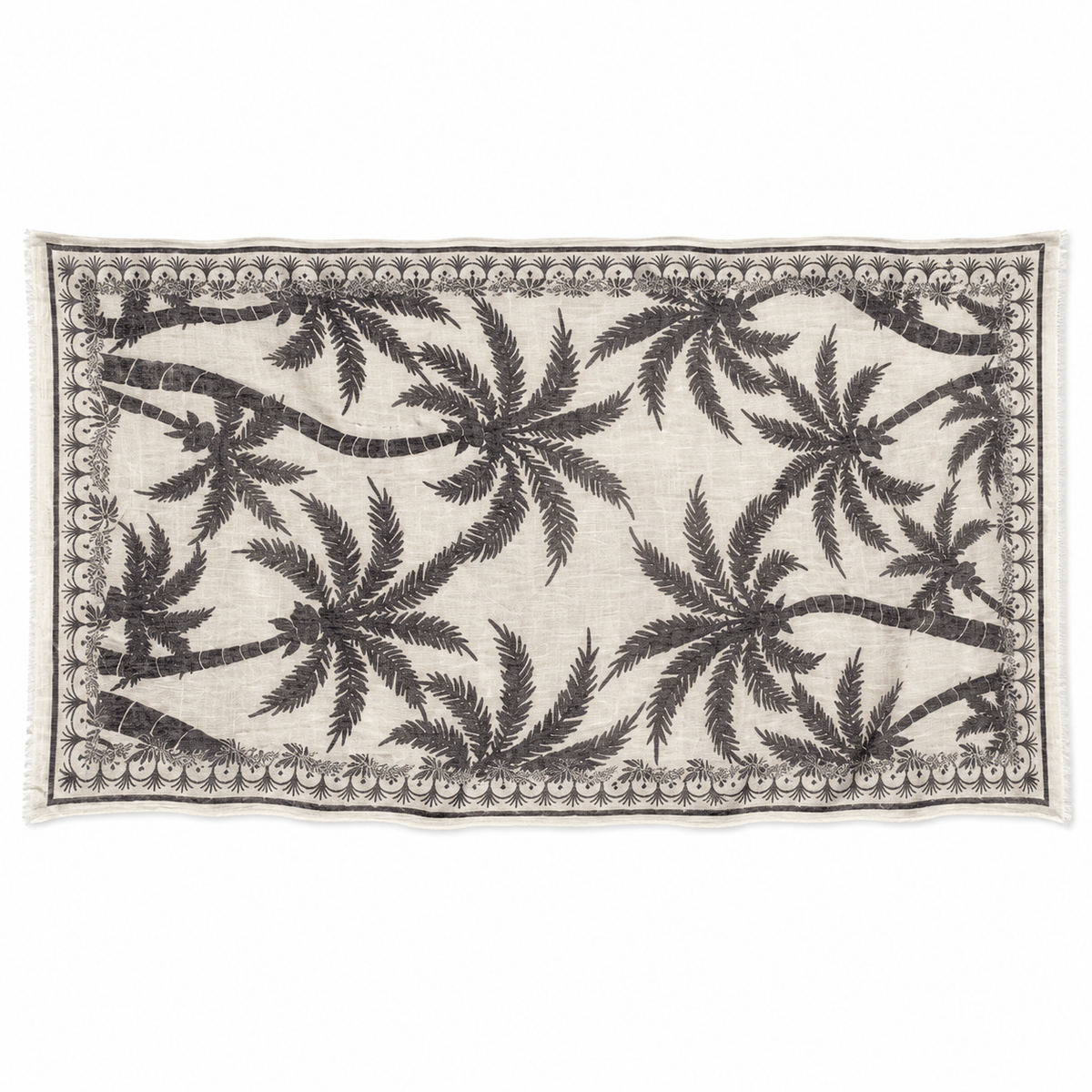 CALDERA FELTED CASHMERE SCARF - MOON