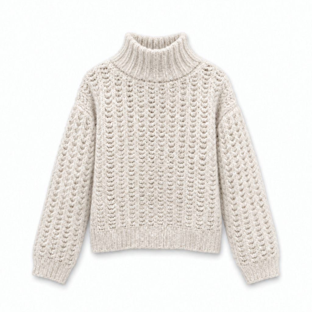 HEDDA SWEATER - CHALK