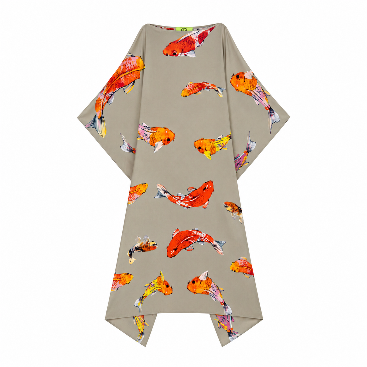 KOI SILK TUNIC - TAUPE