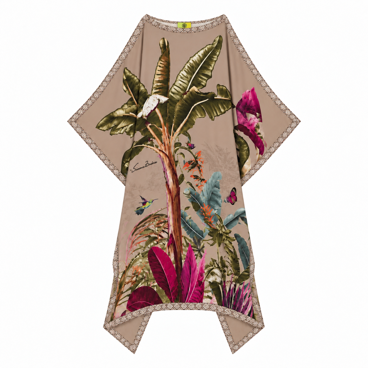 PARADISO SILK TUNIC - TAUPE