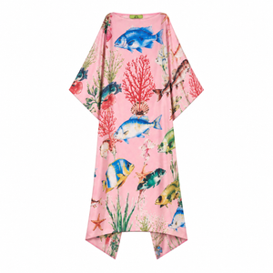 SHOAL SILK TUNIC – PINK