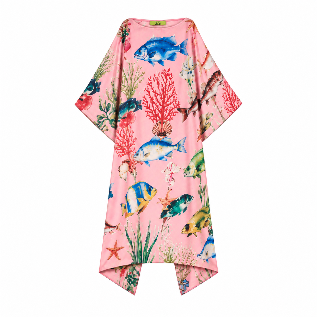 SHOAL SILK TUNIC – PINK
