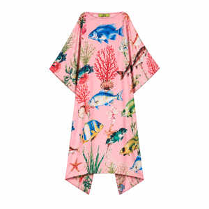 SHOAL SILK TUNIC – PINK