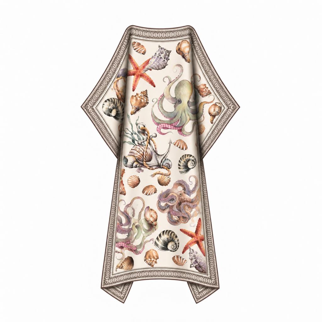 PEARL SILK TUNIC - OFF WHITE