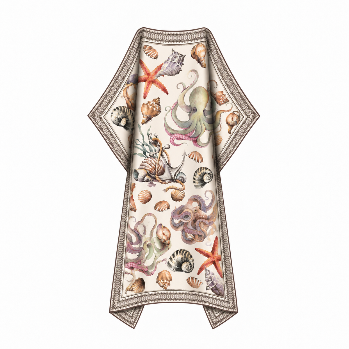 PEARL SILK TUNIC - OFF WHITE