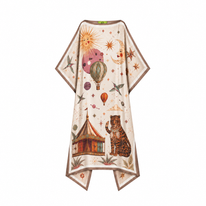 AURORA SILK TUNIC - OFF WHITE