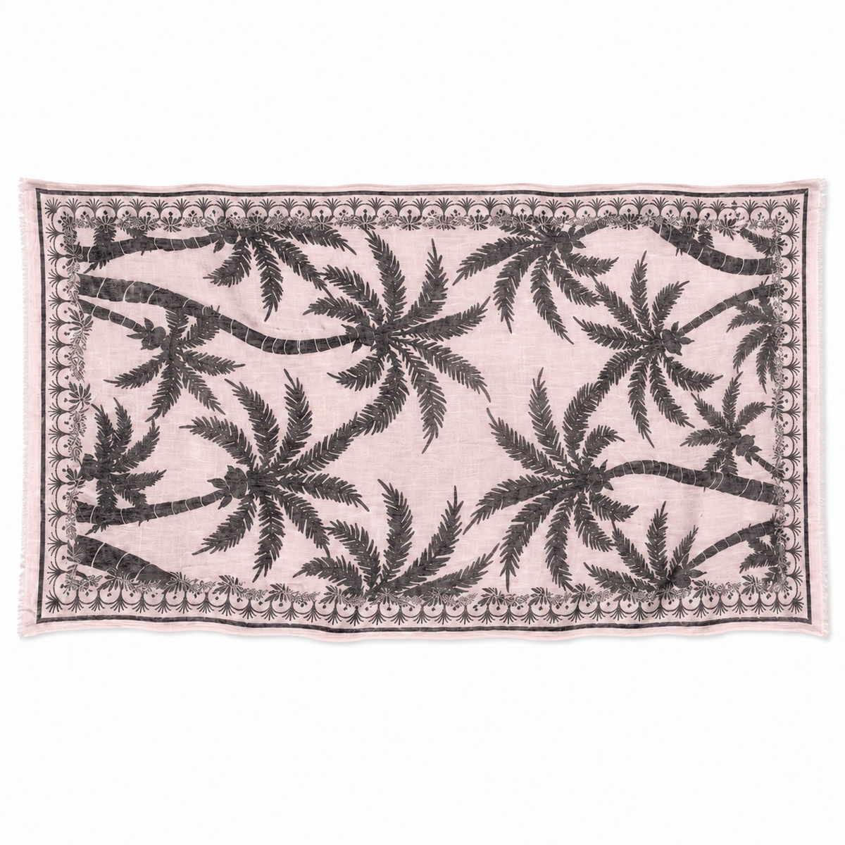 CALDERA FELTED CASHMERE SCARF - POWDER