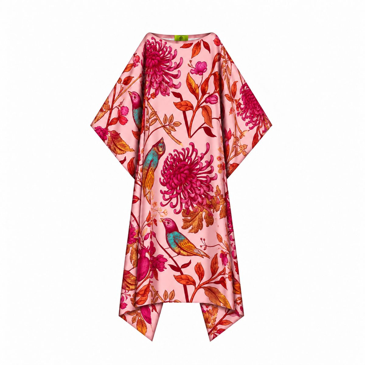 EDEN SILK TUNIC - ROSE