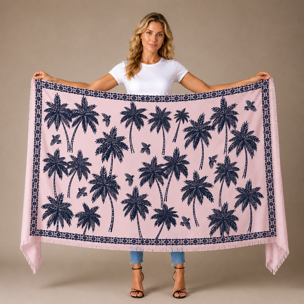 BLUETIDE CASHMERE SCARF - PIXIE