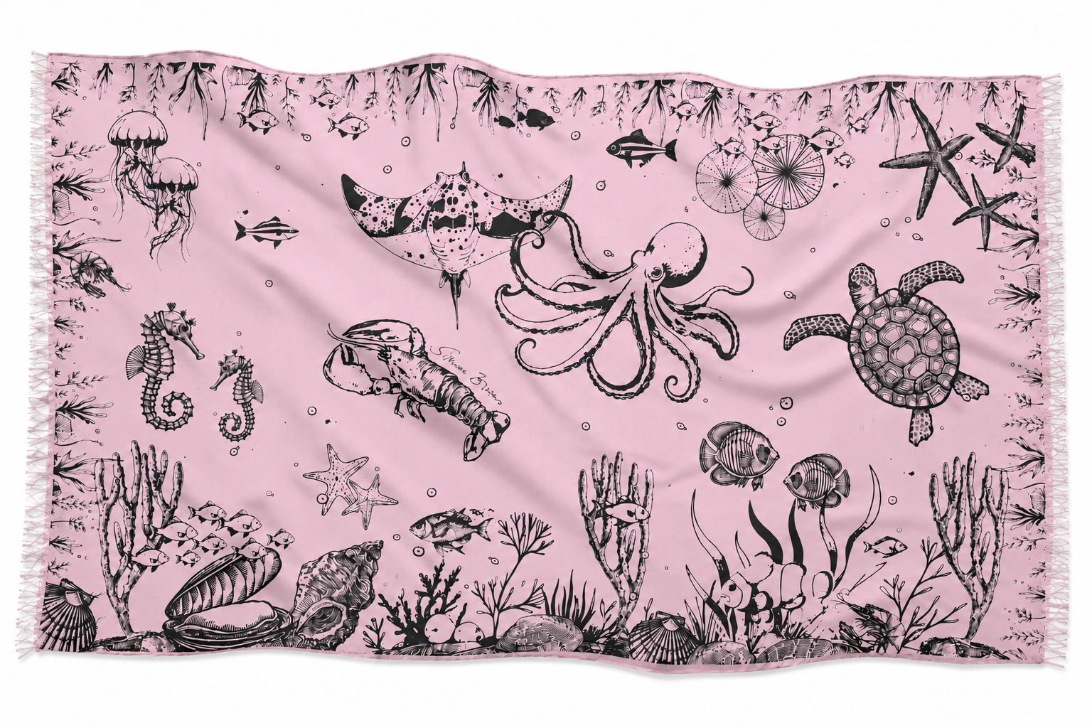 REEF CASHMERE SCARF - PIXIE