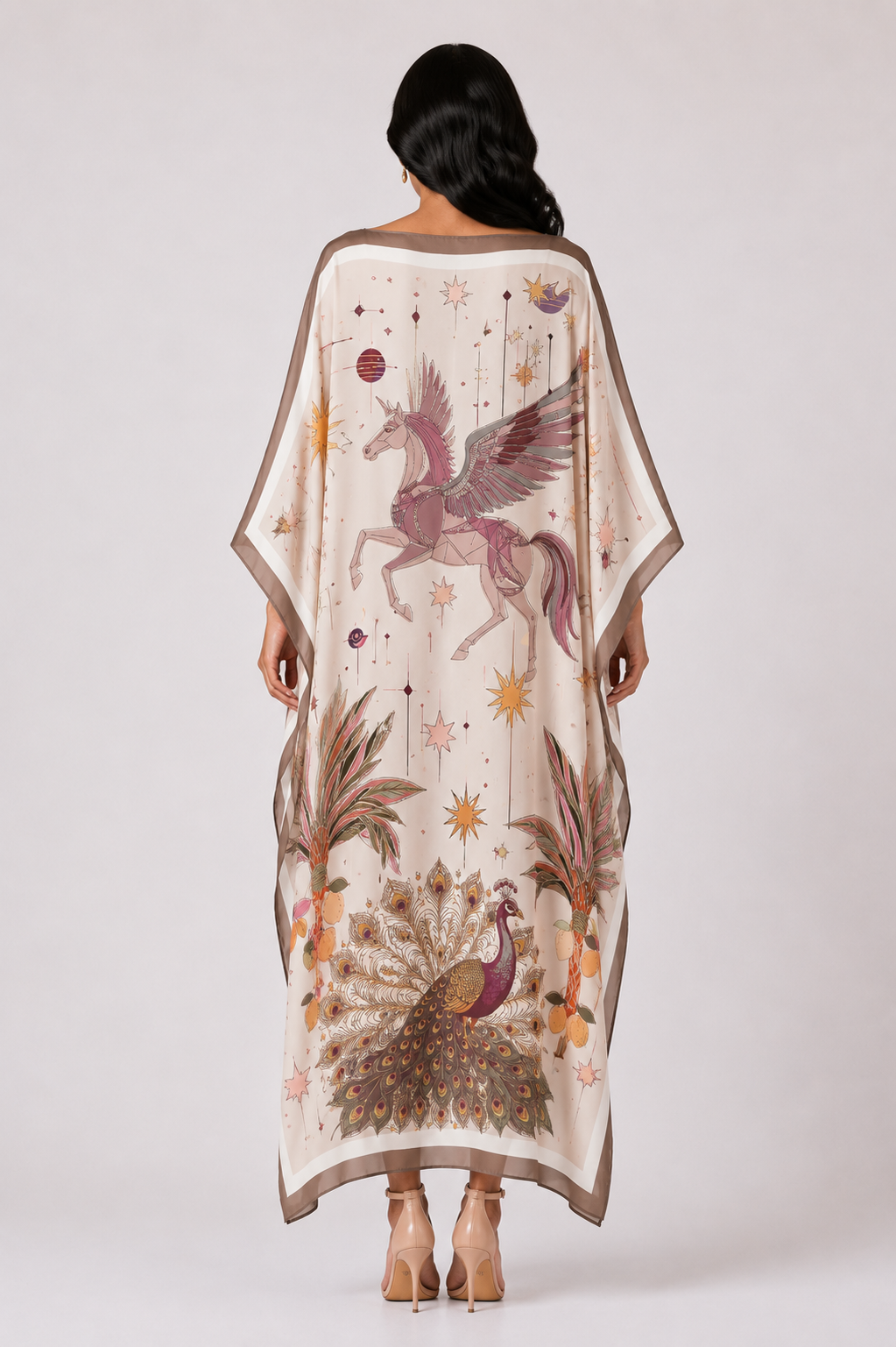 AURORA SILK TUNIC - OFF WHITE