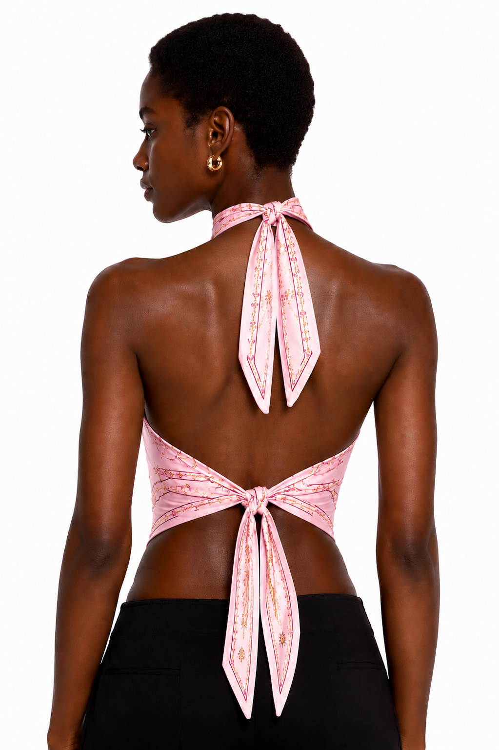 SOL BEACH TOP - LIGHT ROSE