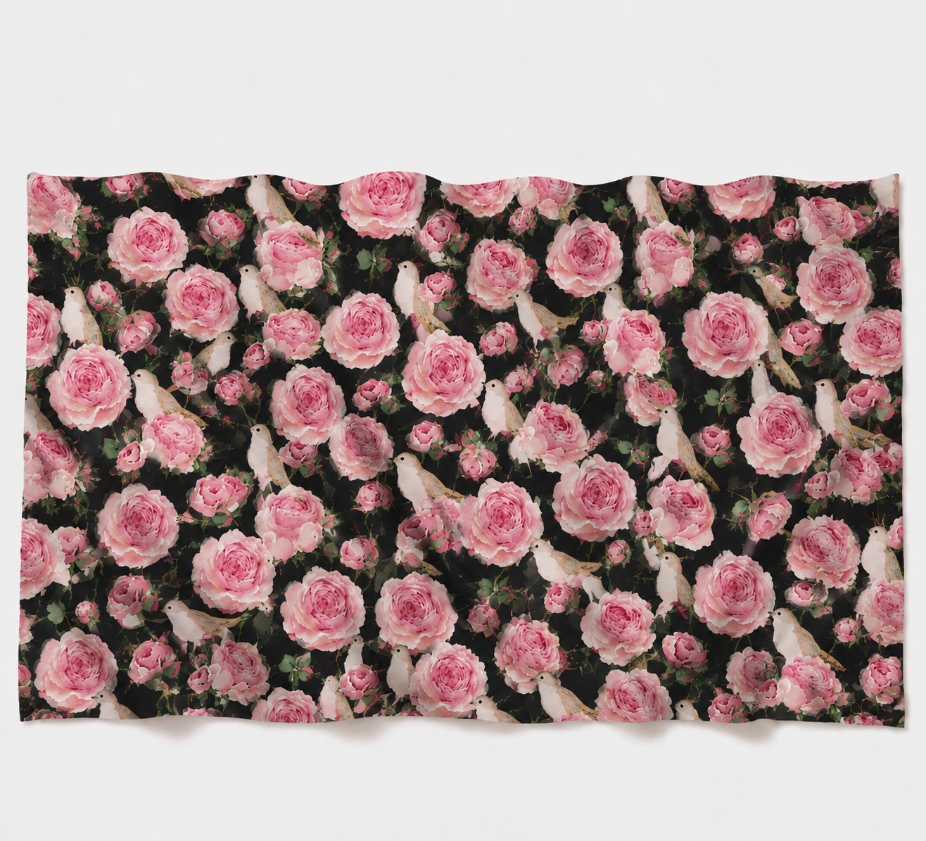 GARDEN CASHMERE SCARF - COMPOST